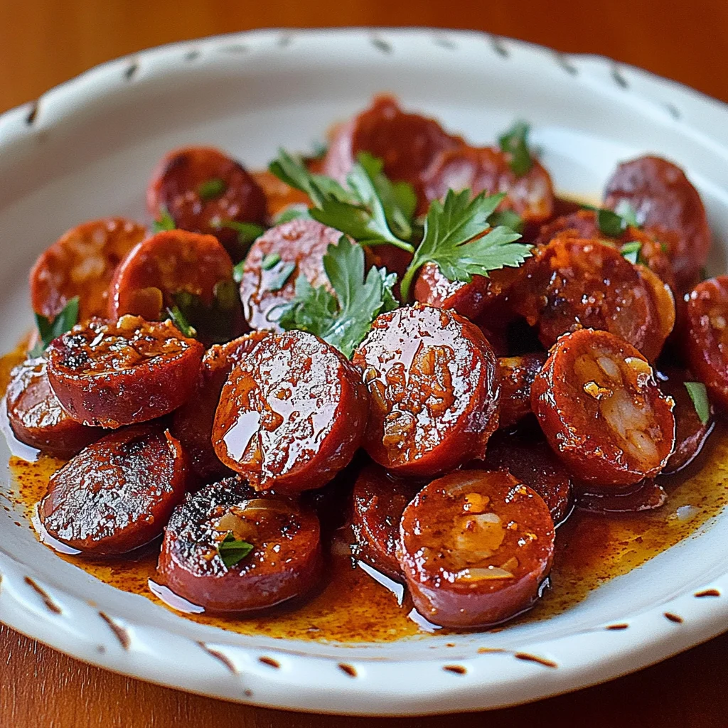 Chorizo a la sidra