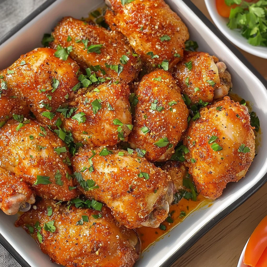 alitas de pollo al horno