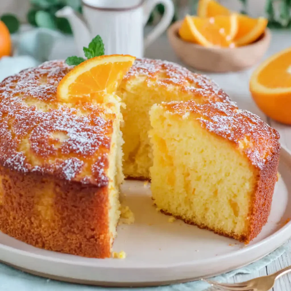 bizcocho de naranja