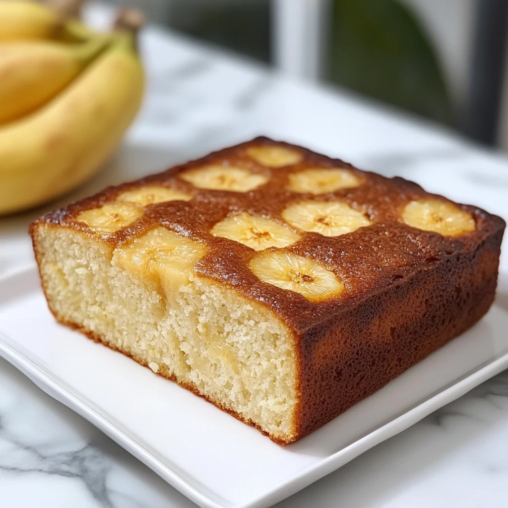 bizcocho de platano