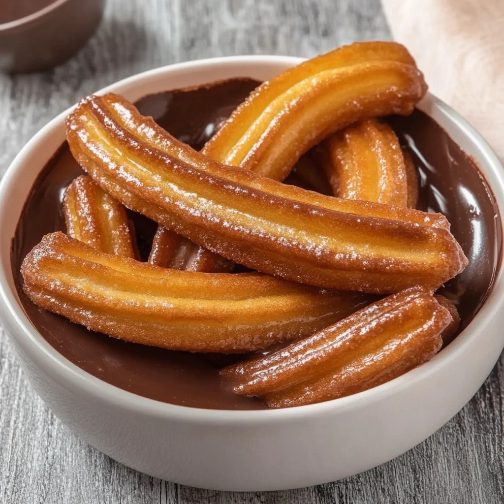 churros con chocolate