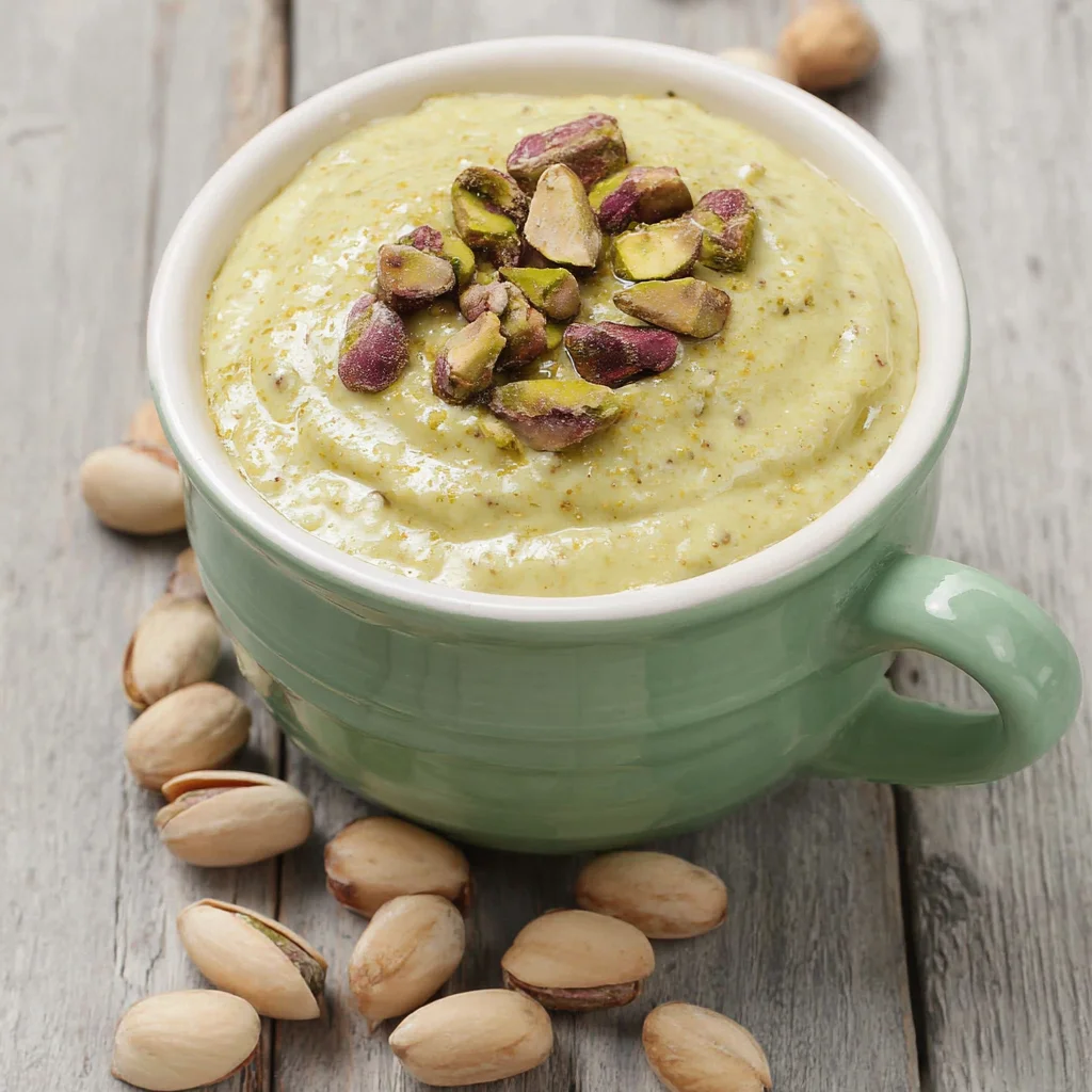 crema de pistacho