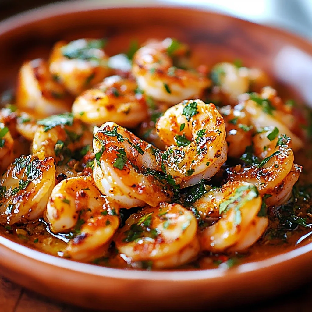 gambas al ajillo receta