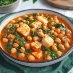 garbanzos con bacalao
