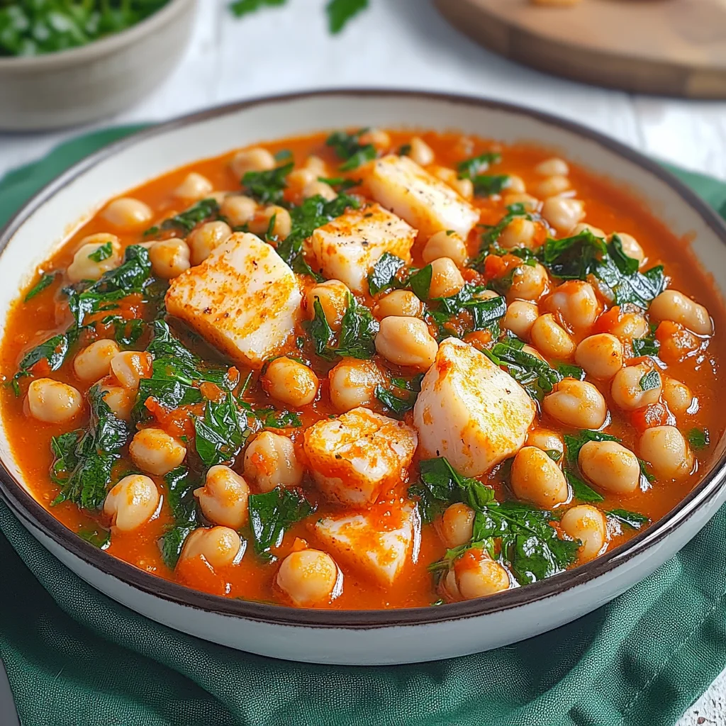 garbanzos con bacalao