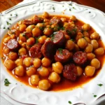 garbanzos con chorizo