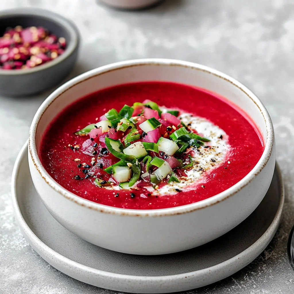 gazpacho de remolacha