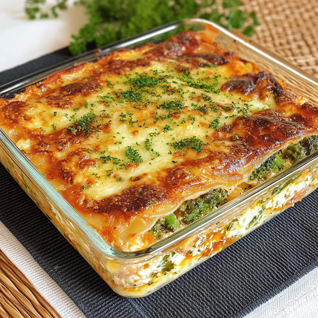 lasaña de calabacin​