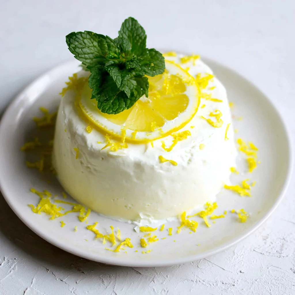 mousse de limon
