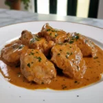 solomillo de cerdo en salsa