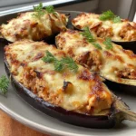 Berenjenas rellenas de atún