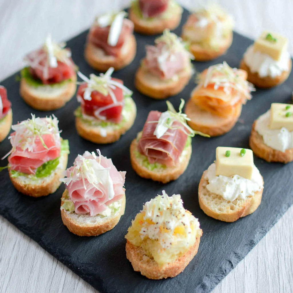 Canapés chilenos