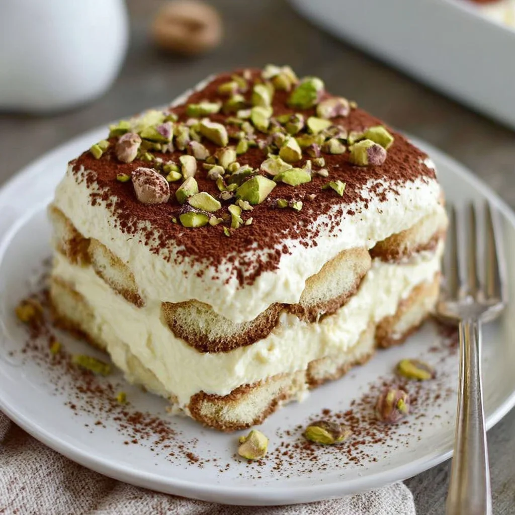 Cremoso Tiramisu Pistacho