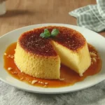 Flan de arroz con leche
