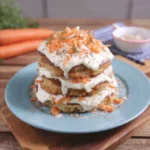 Hot cakes de zanahoria con betún
