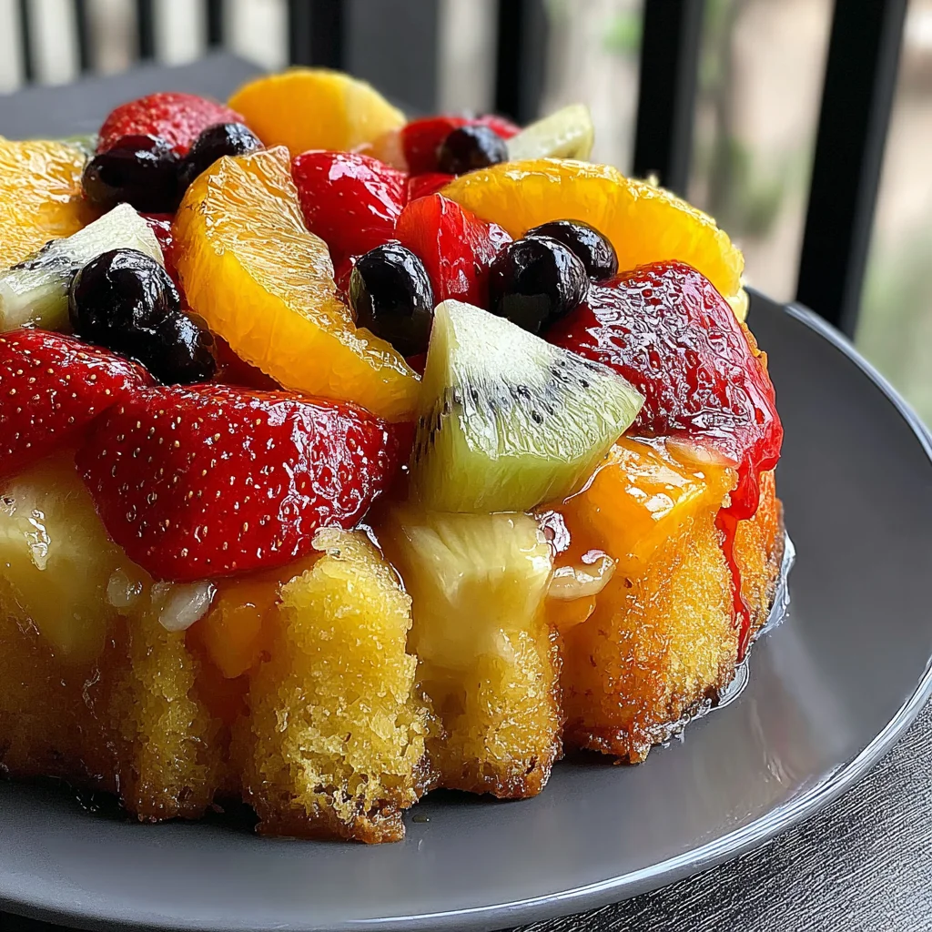 Macedonia de frutas
