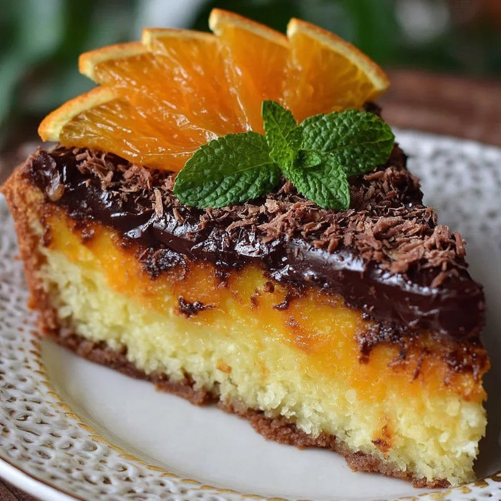 Tarta Naranja Chocolate