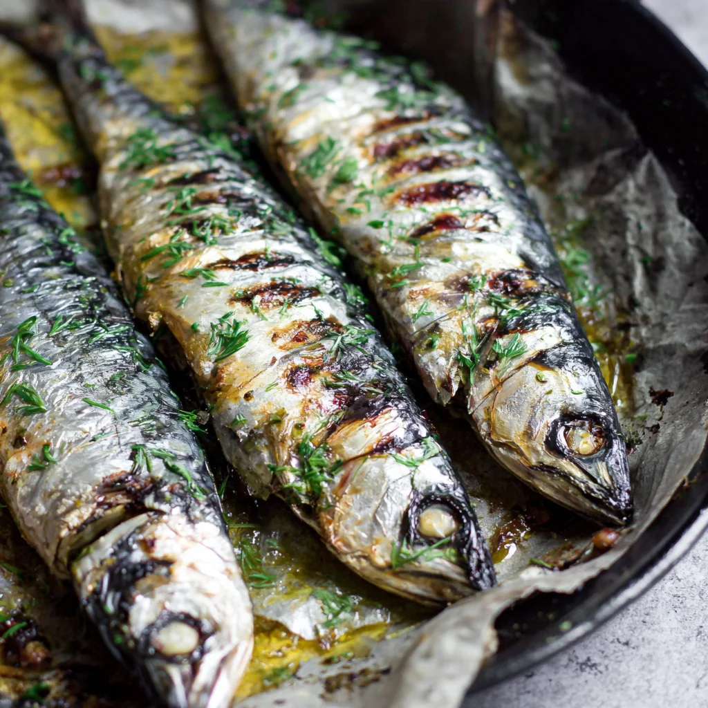 caballa al horno
