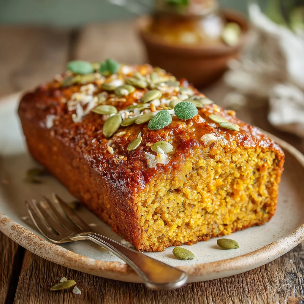 Bizcocho de calabaza saludable