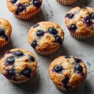 Blueberry Protein Muffins