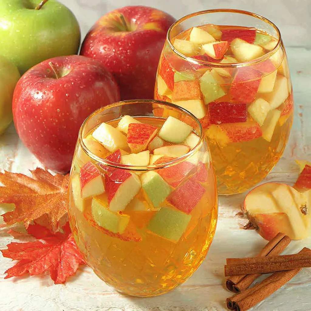 Caramel Apple Sangria: A Fall Delight