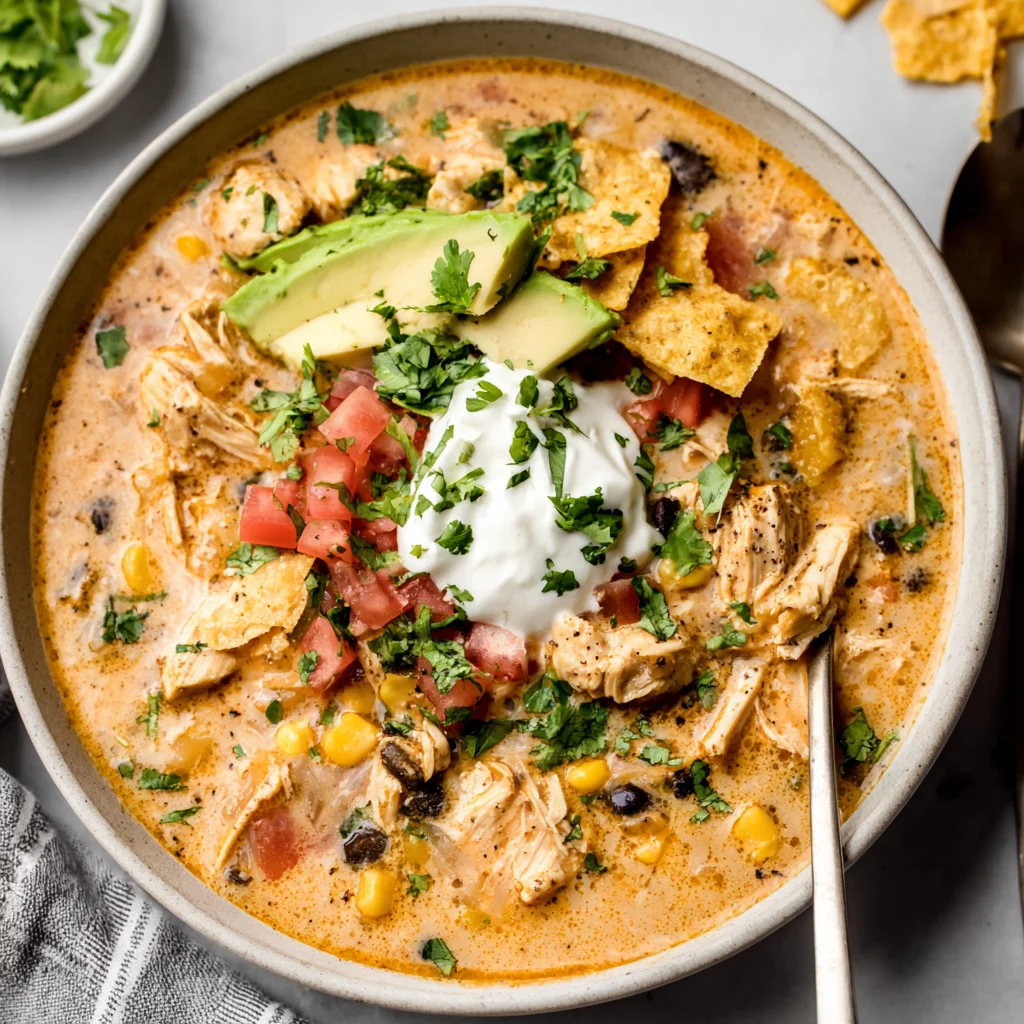 Easy Chicken Taco Soup: A Quick & Flavorful Weeknight Meal