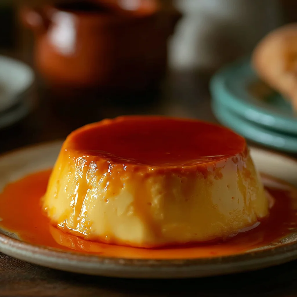 Flan de Huevo Casero
