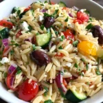 Greek Orzo Pasta Salad