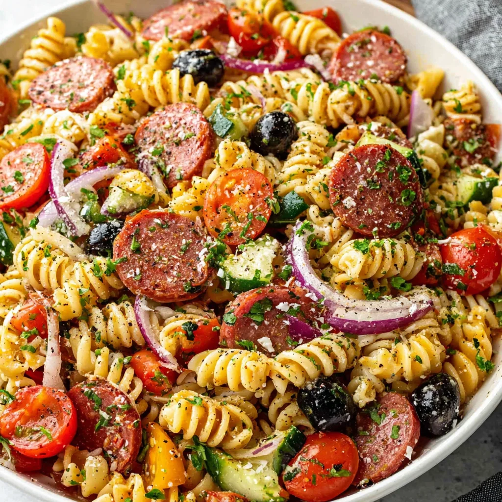Italian Dressing Pasta Salad: A Simple Yet Delicious Recipe