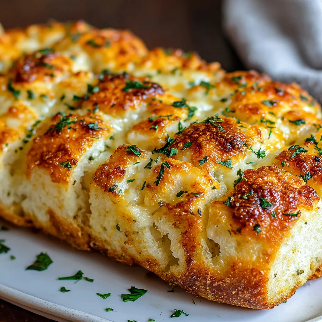 Pan de ajo Casero