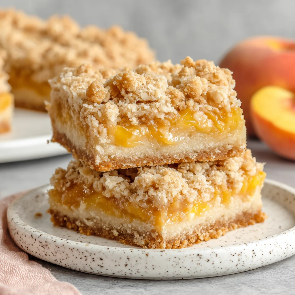 Peach Bars