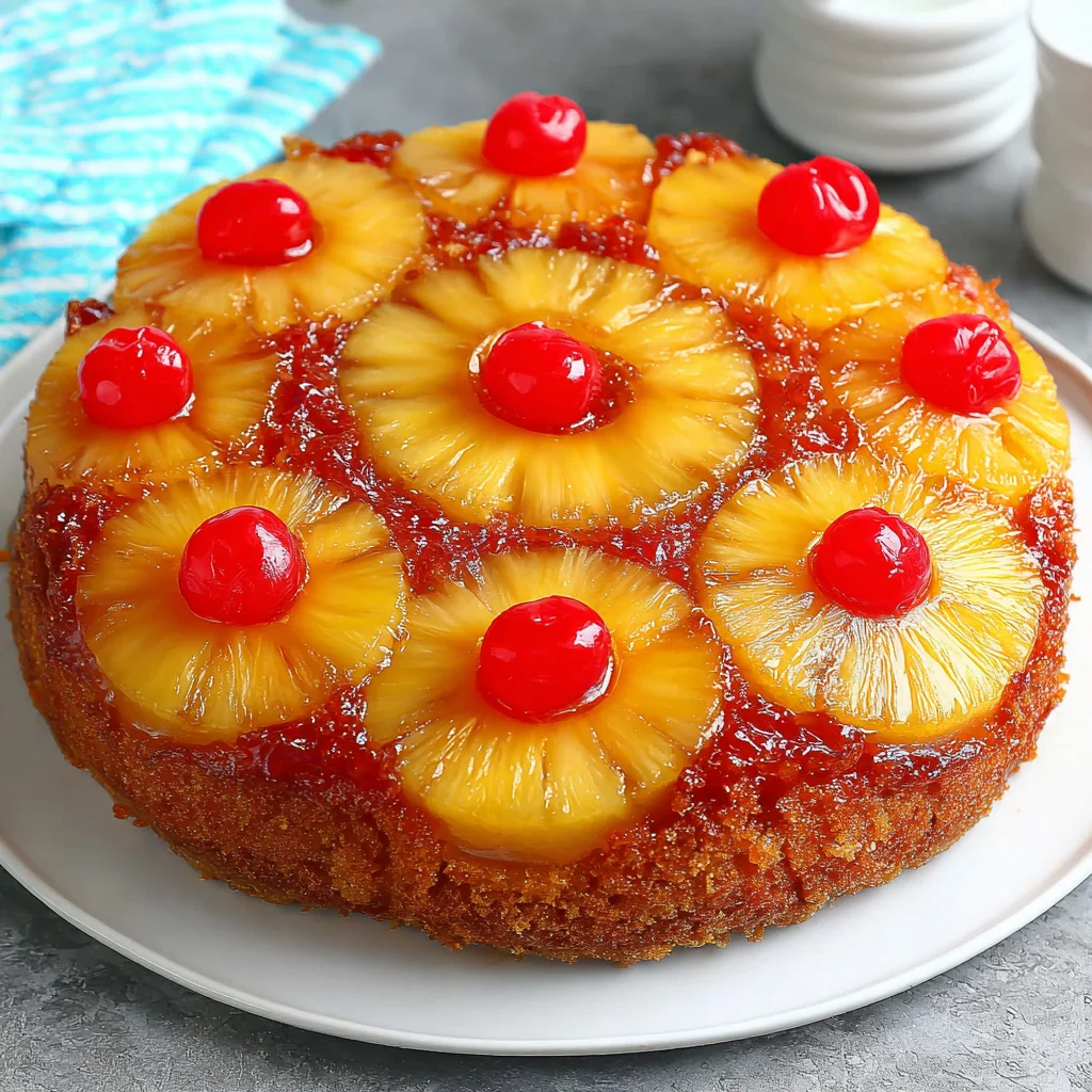 Pineapple Upside Down Cake