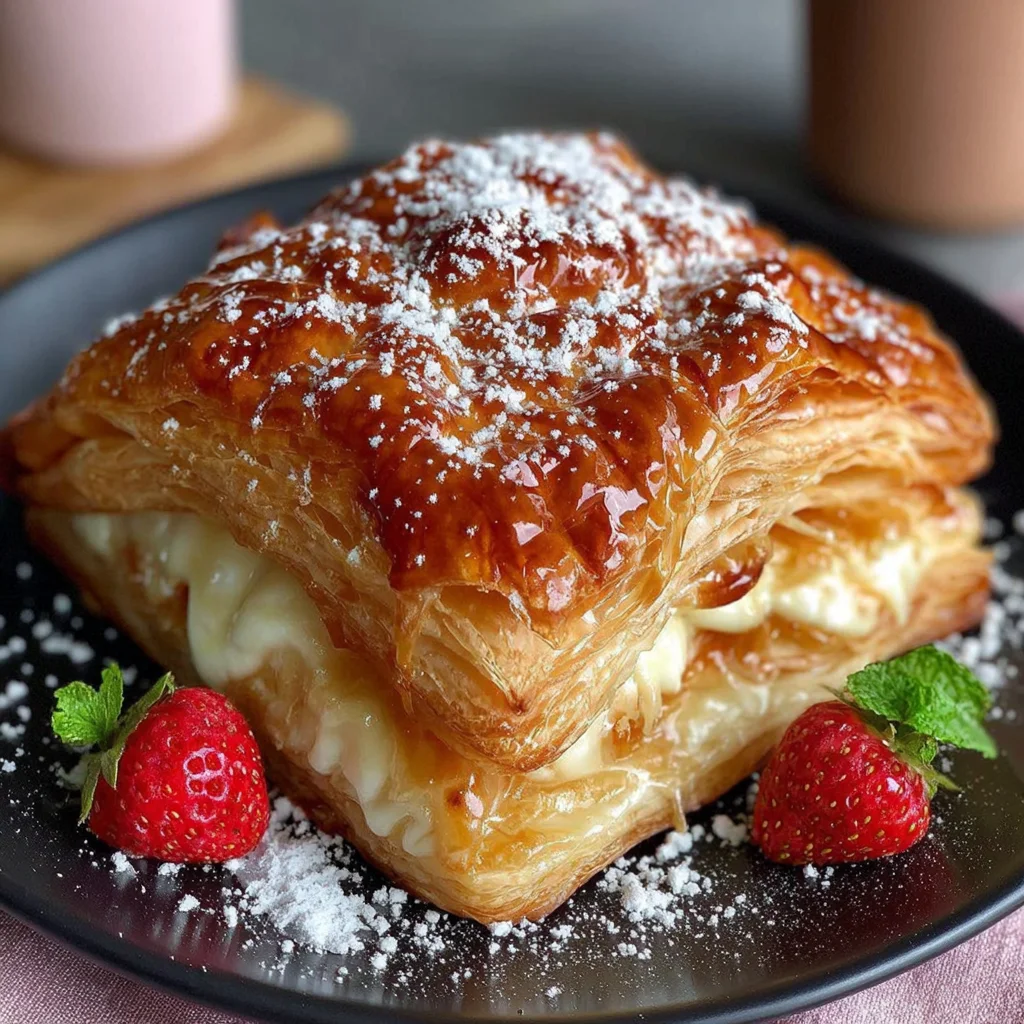 Postre de Hojaldre