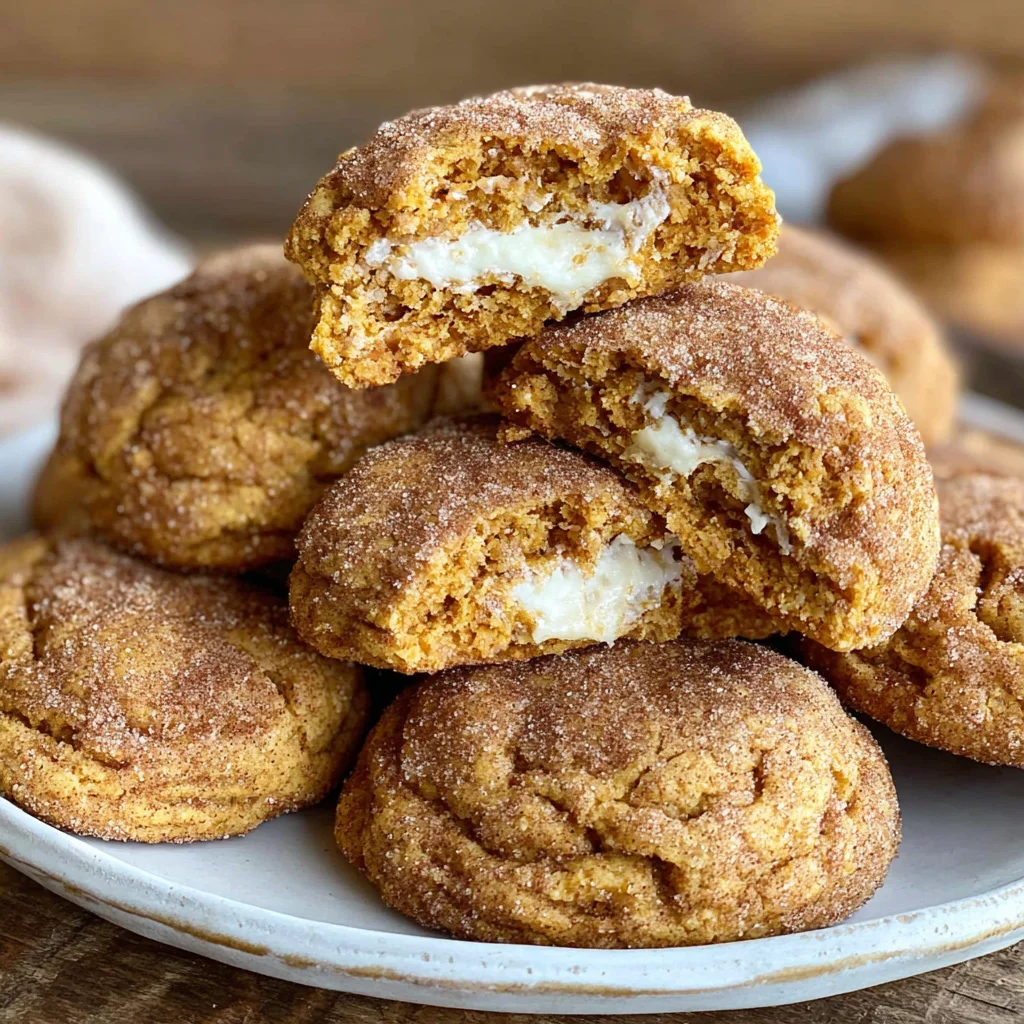 Pumpkin Cheesecake Snickerdoodles: A Fall Delight