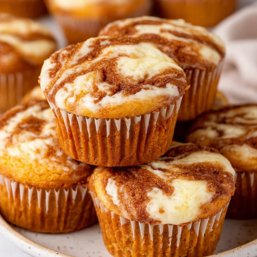 Pumpkin Cream Cheese Swirl Muffins: A Fall Delight