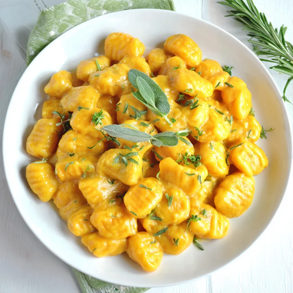 Pumpkin Gnocchi