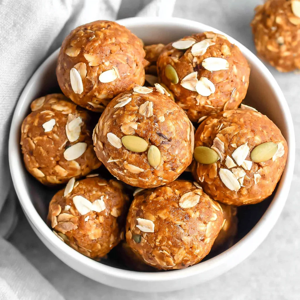 Pumpkin Protein Balls: A Delicious & Healthy Treat
