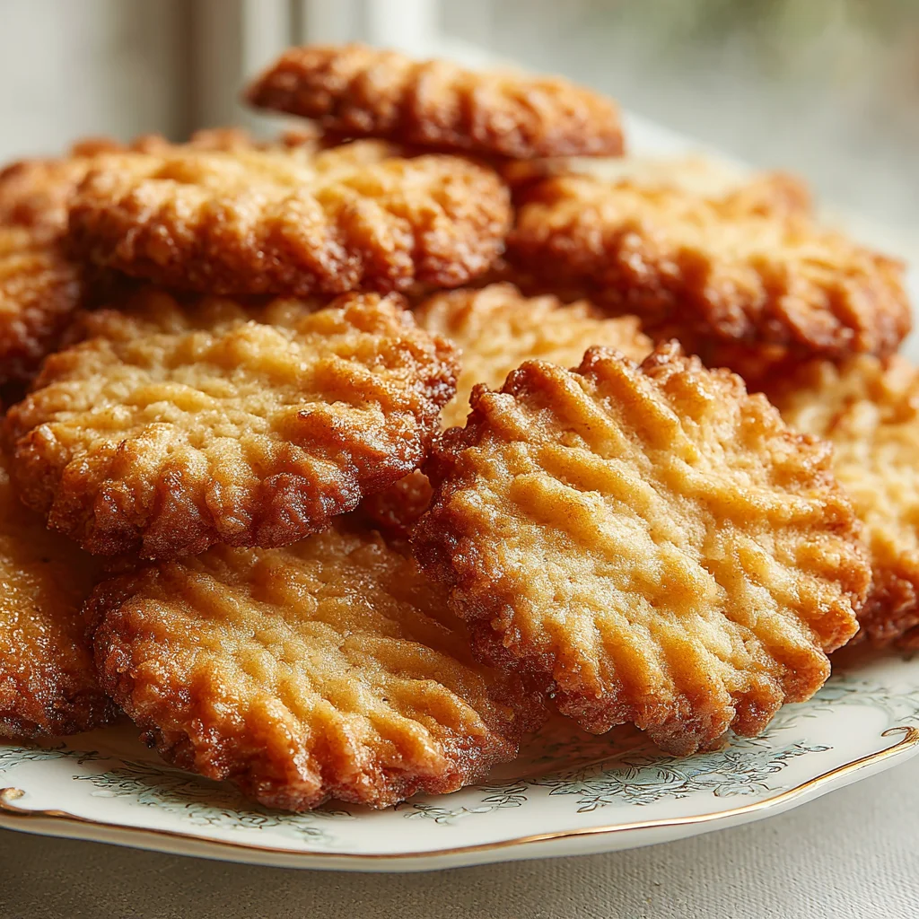 Receta casera de Galletas Florentines