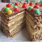 Tarta de galletas portuguesa