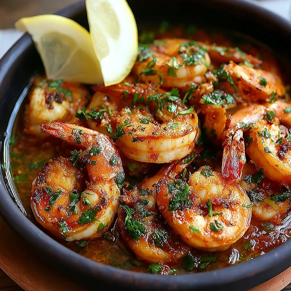 gambas al ajillo receta