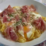 huevos rotos con jamon