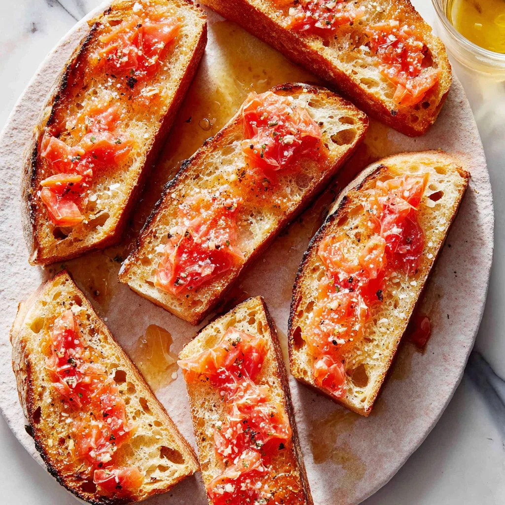 pan con tomate