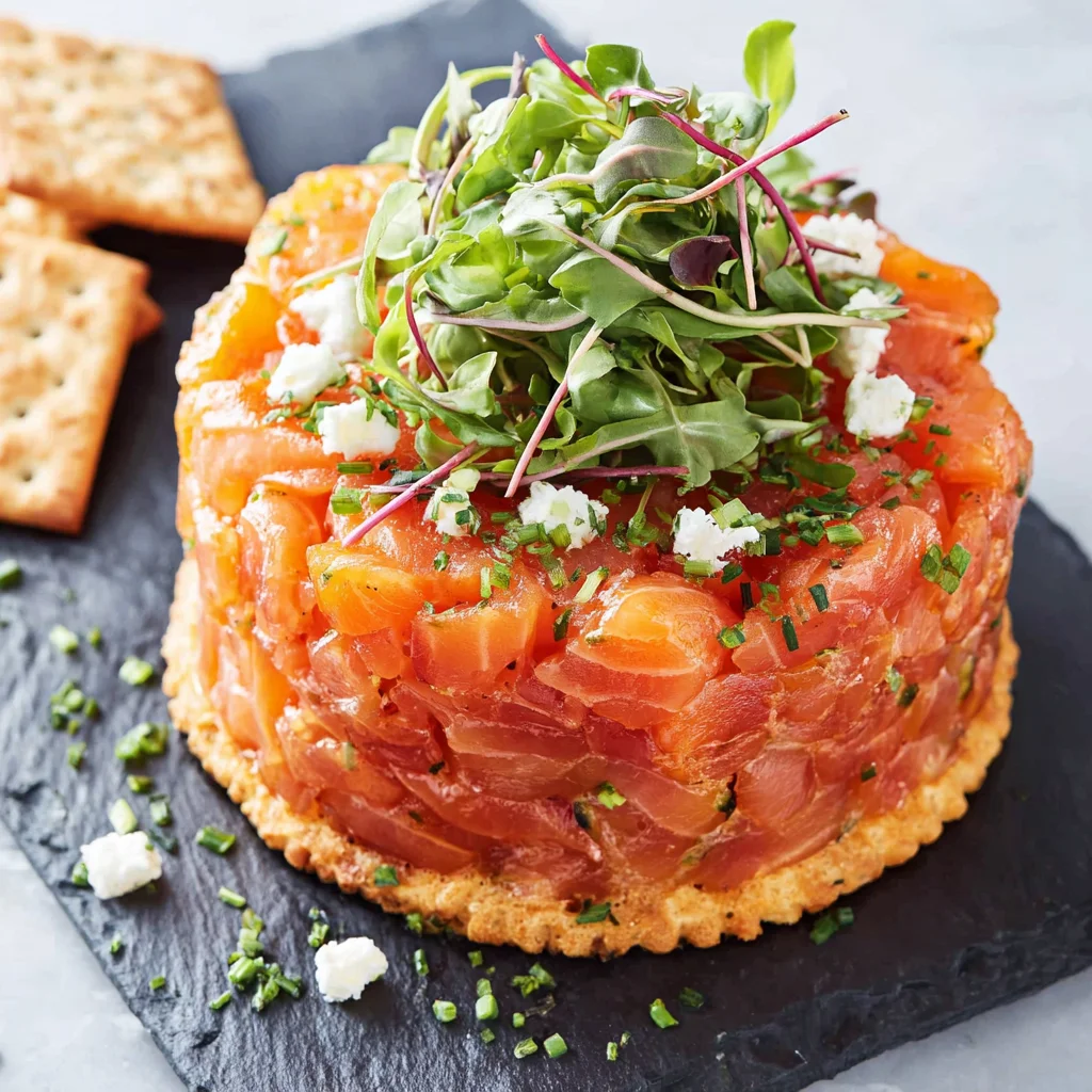 tartar de salmon