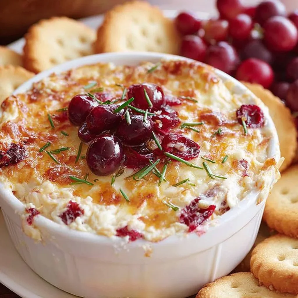 Baked Cranberry Cream Cheese Dip: A Festive Holiday Appetizer