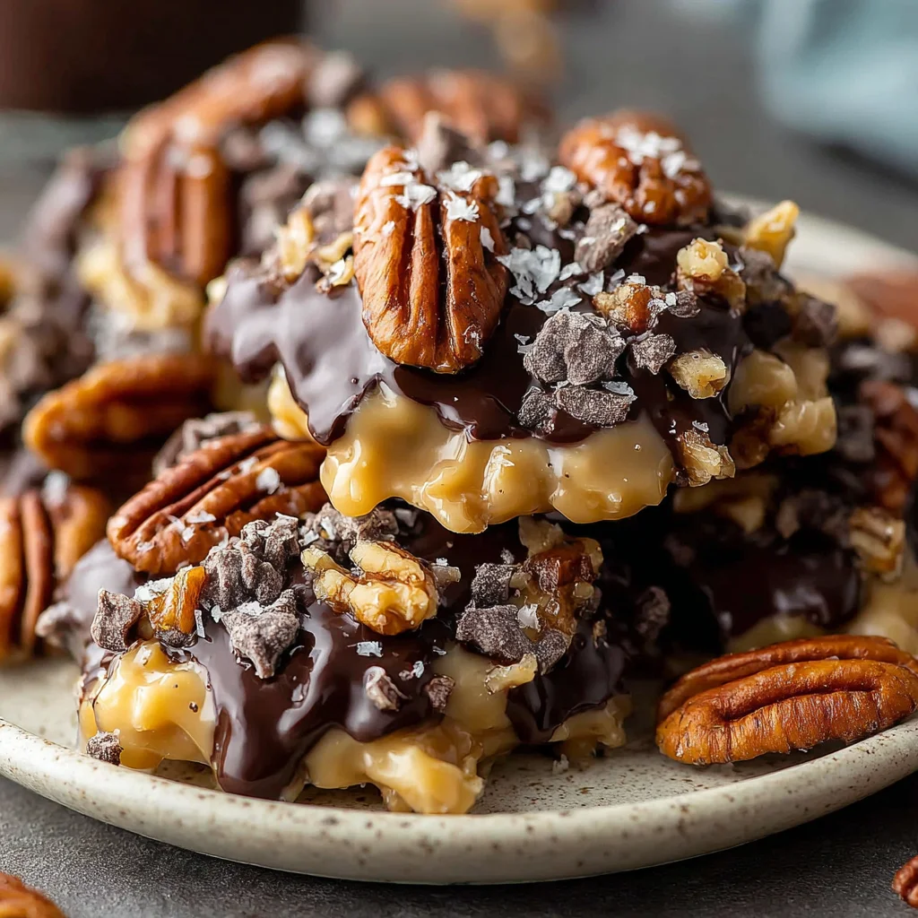 The Ultimate Recipe for Homemade Chocolate Pecan Turtle Clusters