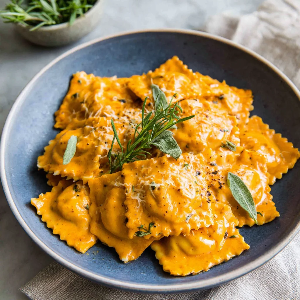 Creamy Pumpkin Ravioli: A Fall Feast for Your Senses