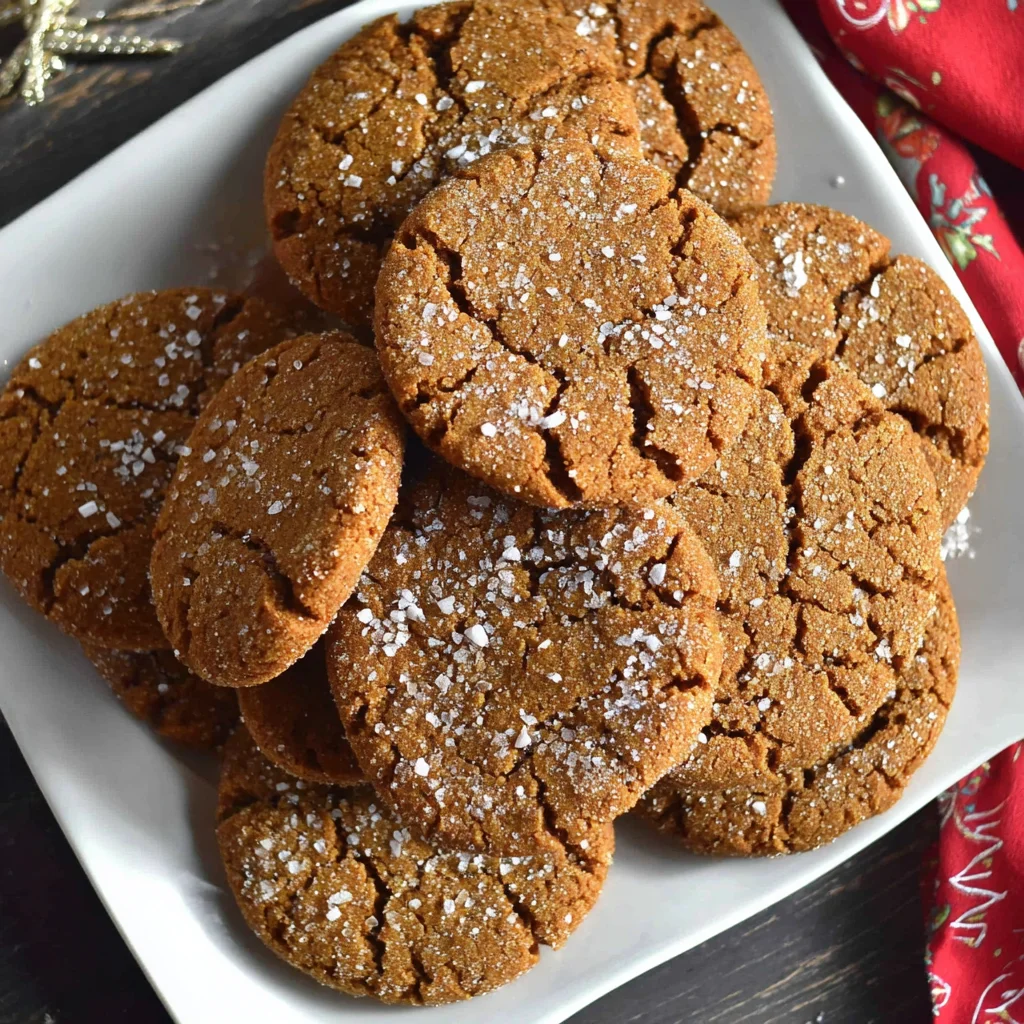 Crispy Gingerbread Cookies: A Festive Treat