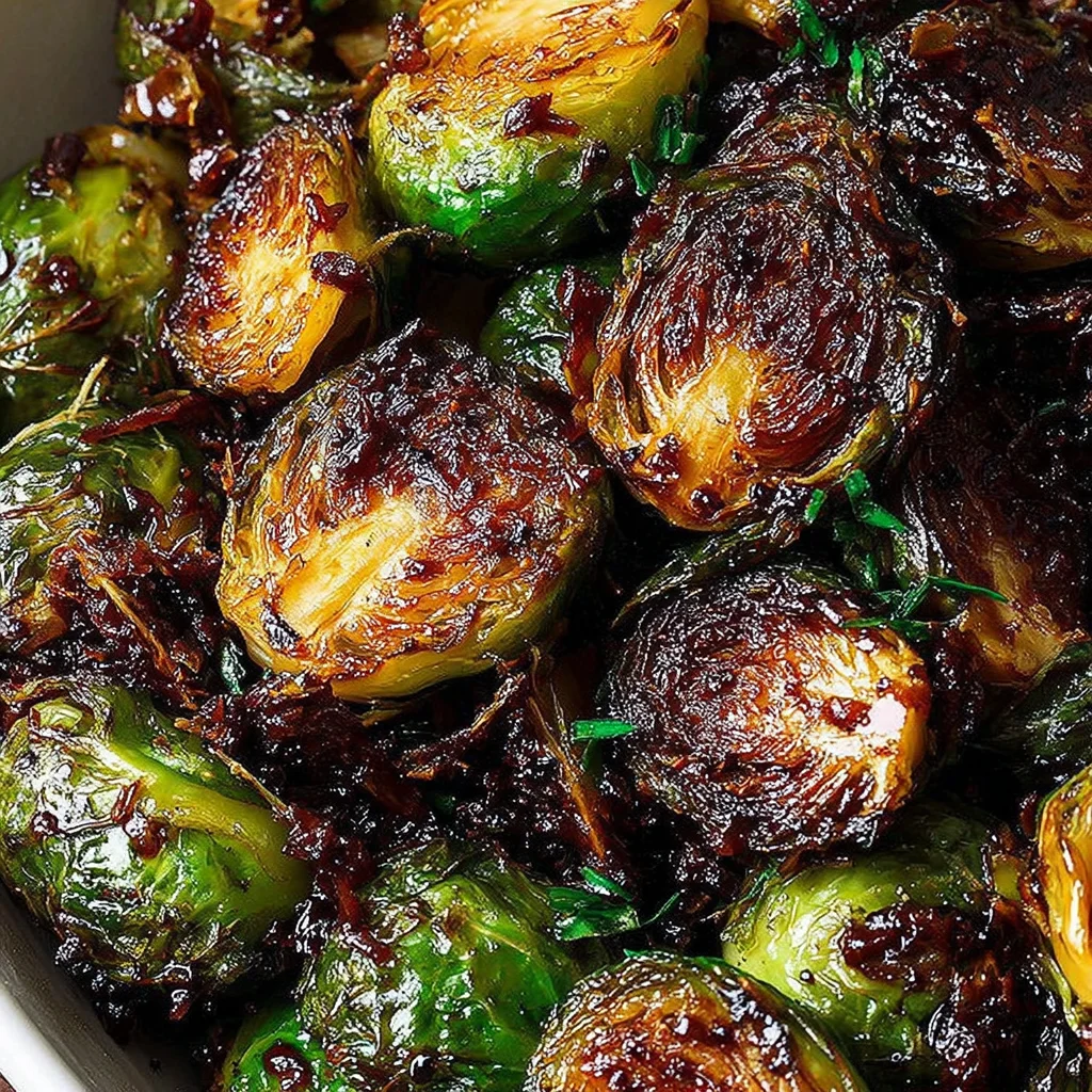 Crispy Honey Balsamic Brussels Sprouts: The Ultimate Side Dish That Will Change Your Life