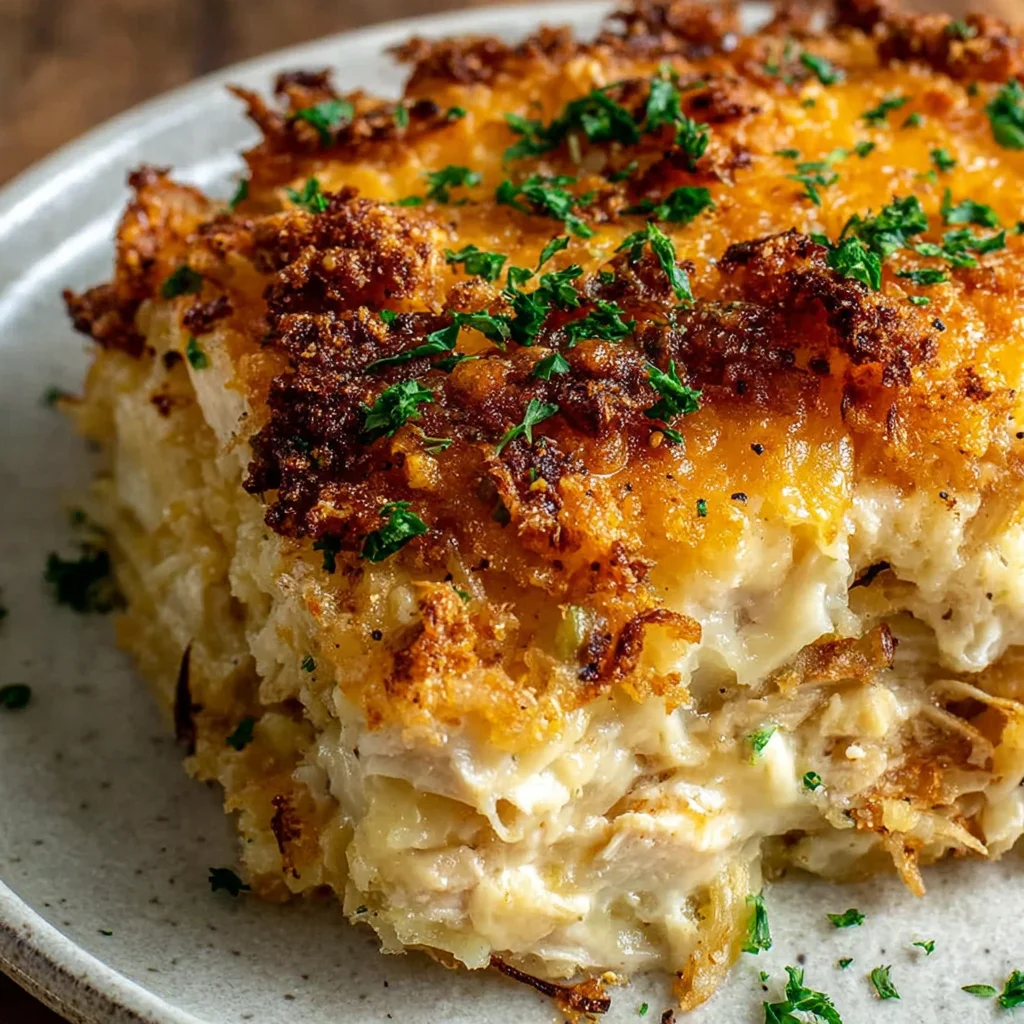 Delicious Chicken Hashbrown Casserole: The Ultimate Creamy, Cheesy Comfort Food Recipe
