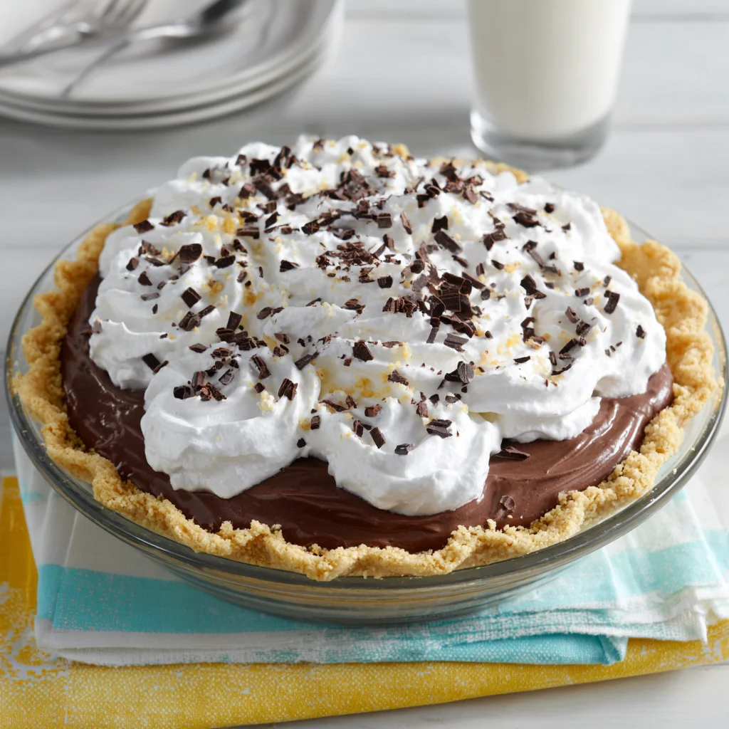 Easy Chocolate Pudding Pie: A Delightfully Simple Dessert